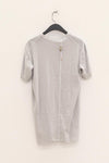 BORIS BIDJAN SABERI short-sleeved T-shirt TS CLASSIC1 RIB RF F035 light gray 4